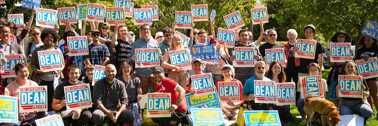 DSA SF Endorses Dean Preston for D5 Supervisor