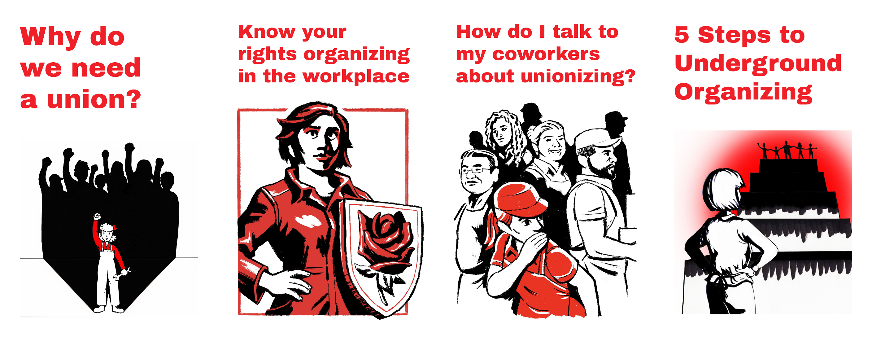 DSA SF Labor Organizing Zines