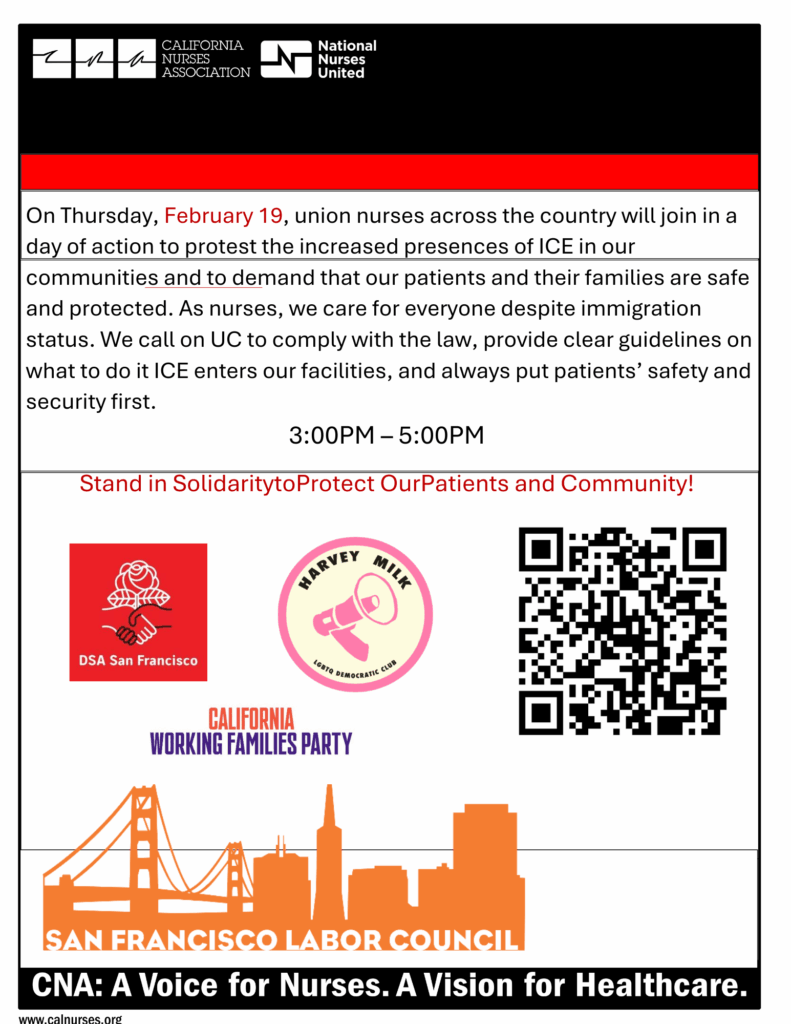 Stand in Solidarity to Protect Our Patients and Community